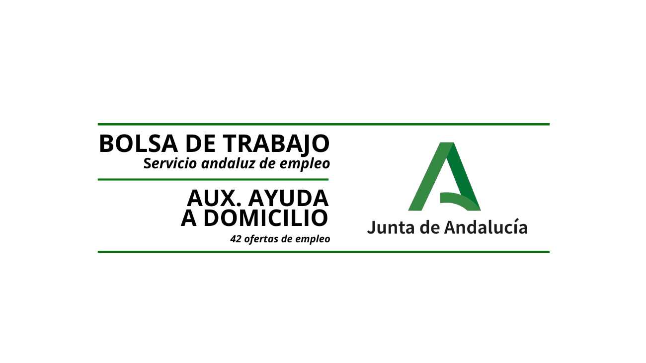 auxiliar de ayuda a domicilio Andalucía