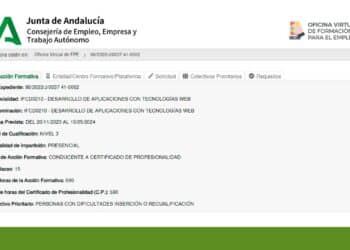 Cursos de aplicaciones web en Pilas (Sevilla).