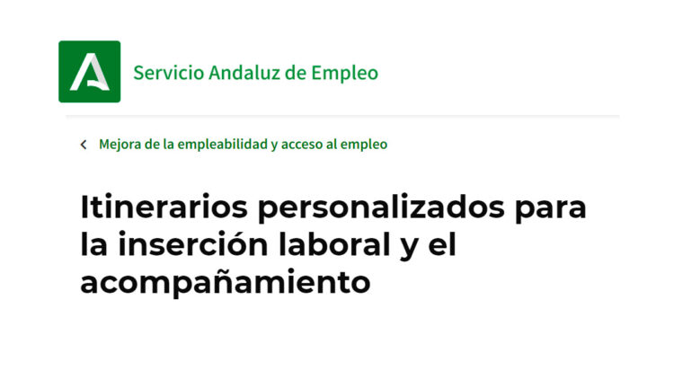 Cómo inscribirse en un IPI para encontrar un empleo en Andalucía.