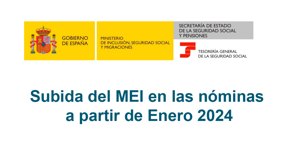 Así afectará el MEI a tu nómina a partir de enero de 2024