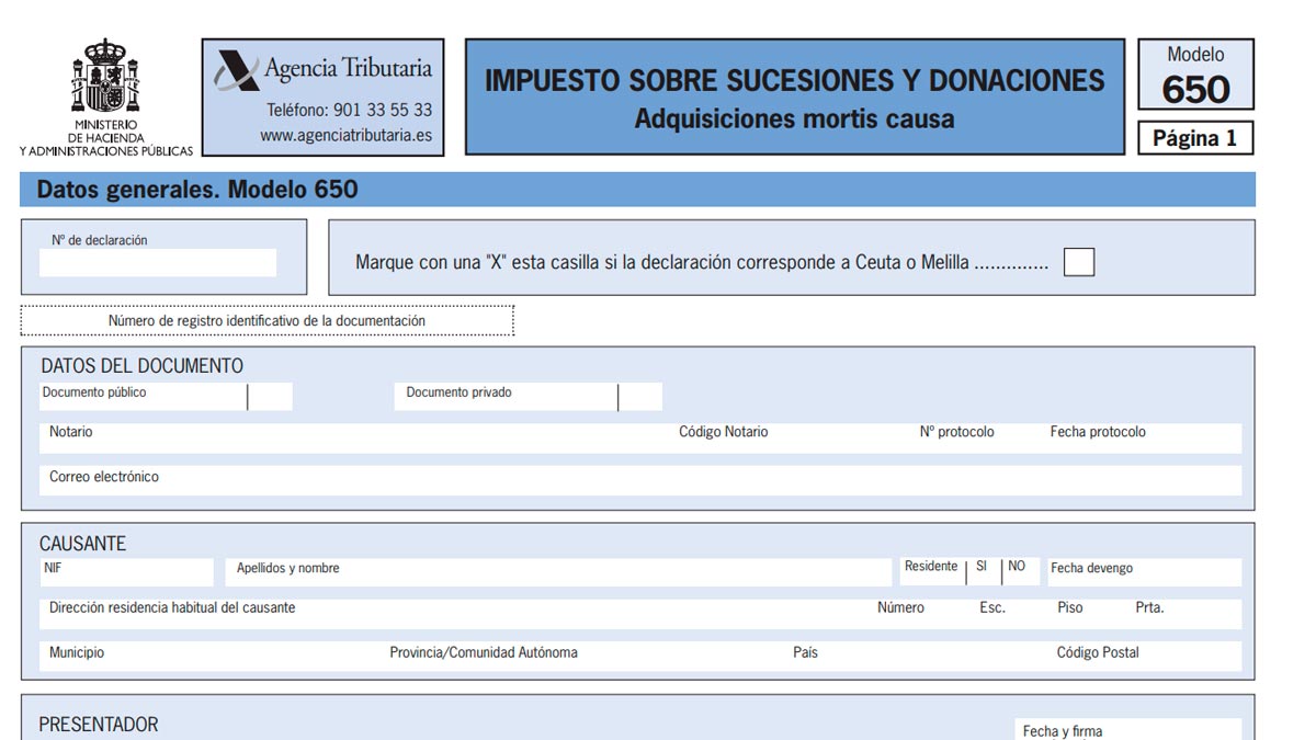 Hacienda Explica Cómo Tributan Las Donaciones Modelo 650 0632