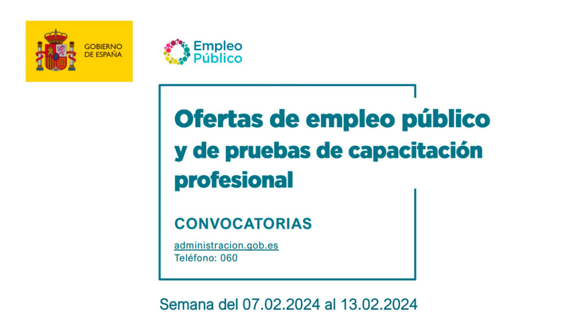 Boletín Semanal de Empleo Público Andalucía