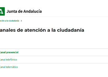 Canales de atención a la ciudadanía en Andalucía