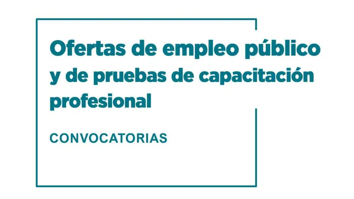Convocatorias de empleo público en Andalucía