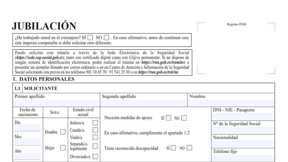 Cambios en la edad de jubilación y de la cotización