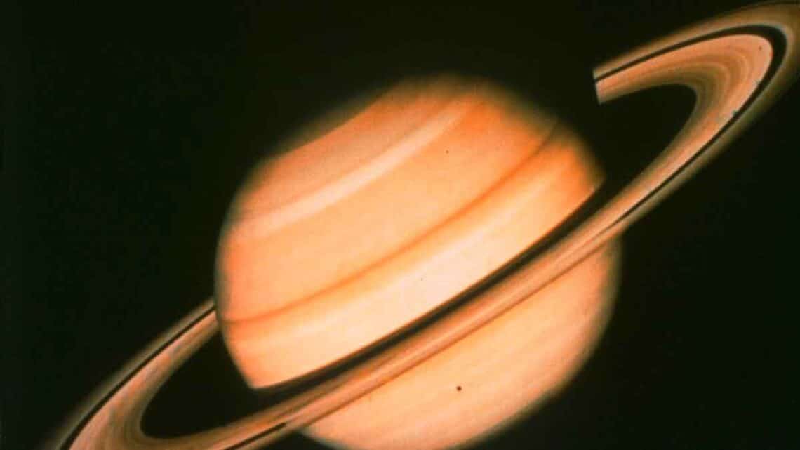 Los anillos de Saturno.