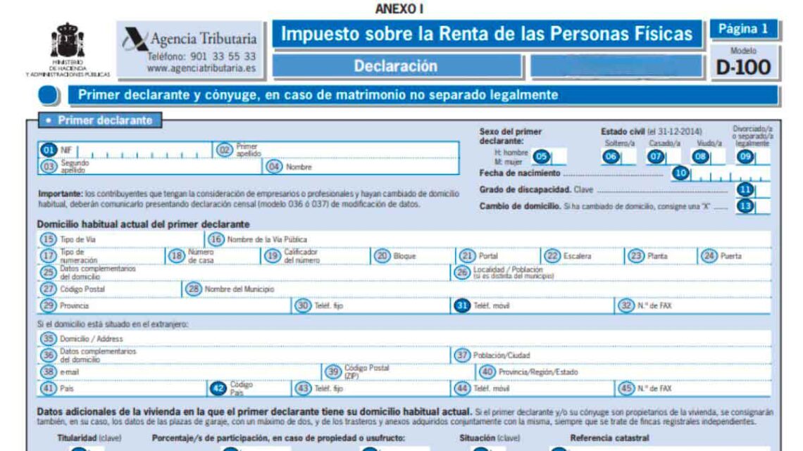 Personas que no tienen que hacer la declaración de la Renta