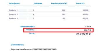 Hubo una información malinterpretada sobre el IVA franquiciado para autónomos.