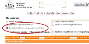 SEPE informa: estos son los requisitos para poder beneficiarse del nuevo subsidio por cotización insuficiente.