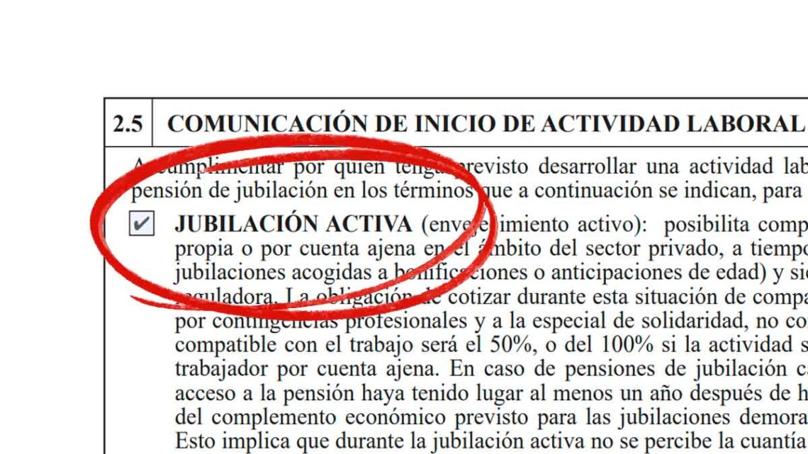 Cambios acordados en la Mesa de Diálogo Social que van a afectar a la jubilación activa una vez que lo apruebe el Congreso.