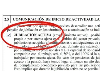 Cambios acordados en la Mesa de Diálogo Social que van a afectar a la jubilación activa una vez que lo apruebe el Congreso.