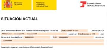 Se puede solicitar el documento de vida laboral de autónomo