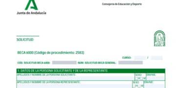 Conoce todos requisitos y el procedimiento necesario para solicitar la Beca 6000 de la Junta de Andalucía para el curso 2024/2025.