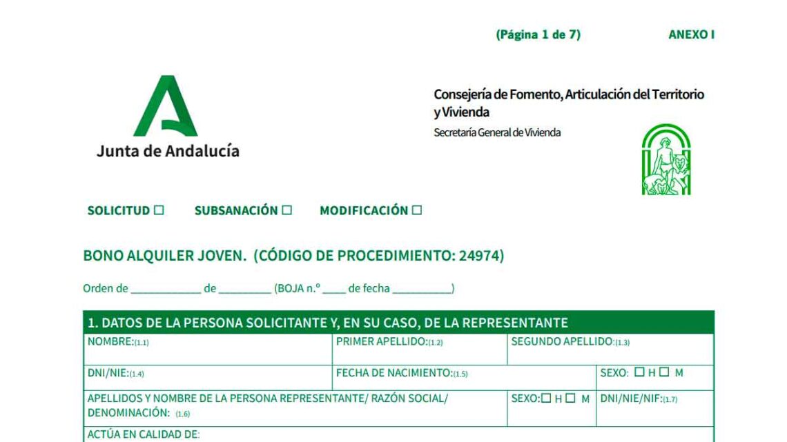 Conoce los requisitos para poder solicitar el Bono Alquiler Joven 2025 en Andalucía: la nueva convocatoria abrirá a mediados de enero.