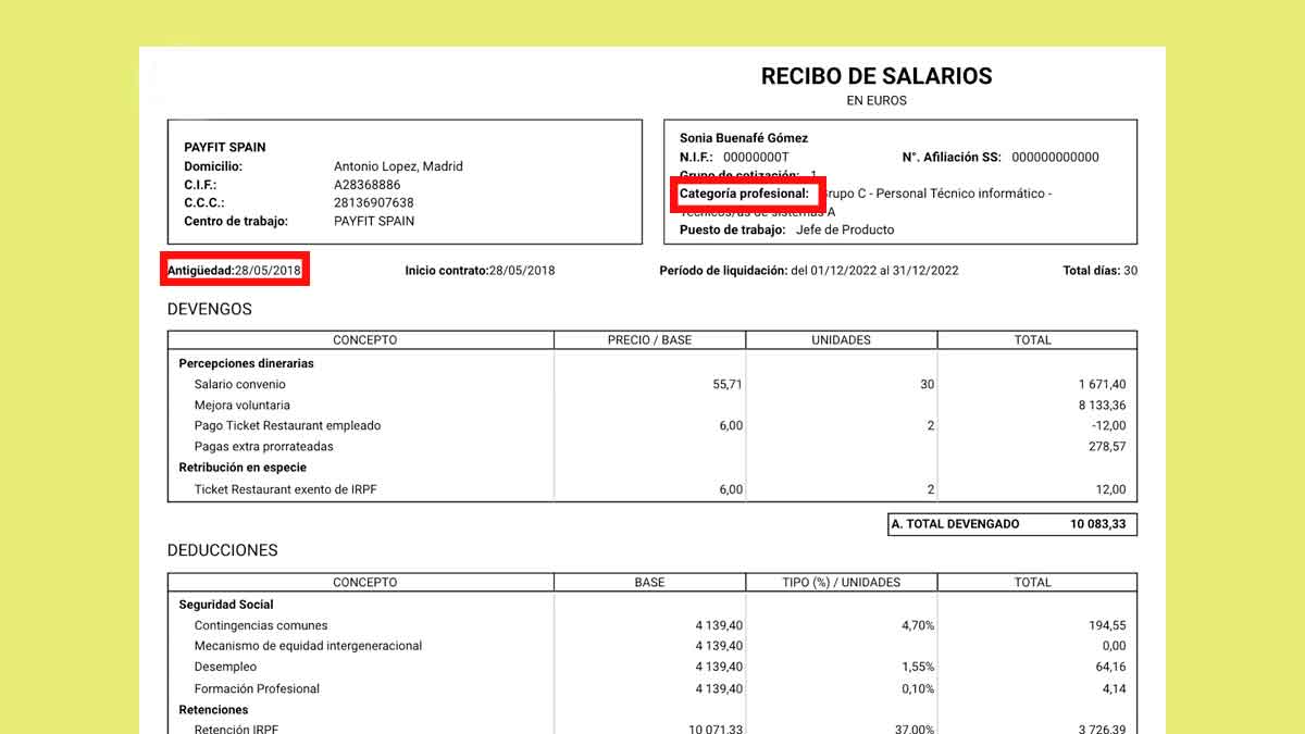 Revisa tu nómina: 2 conceptos clave para saber si cobras lo que te corresponde