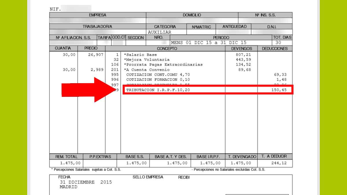 Aprende cómo debes ajustar el IRPF en nómina de forma correcta, para que pagues menos a la hora de hacer la declaración de la renta.