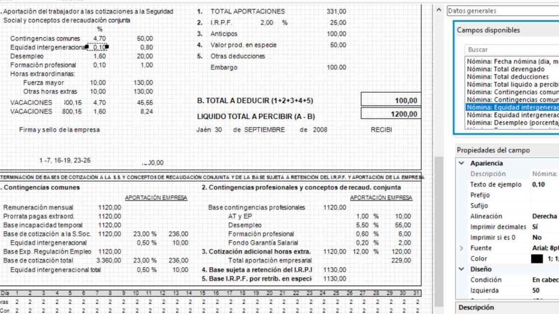 La nómina se reducirá debido a un impuesto.