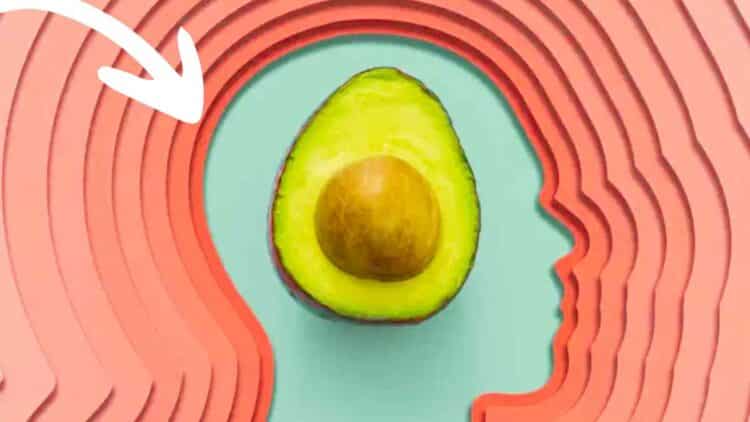 El aguacate es una cena muy nutritiva para el cerebro