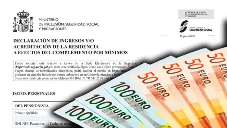 La Seguridad Social ofrece un complemento económico a las pensiones contributivas mínimas: estos son los umbrales establecidos.