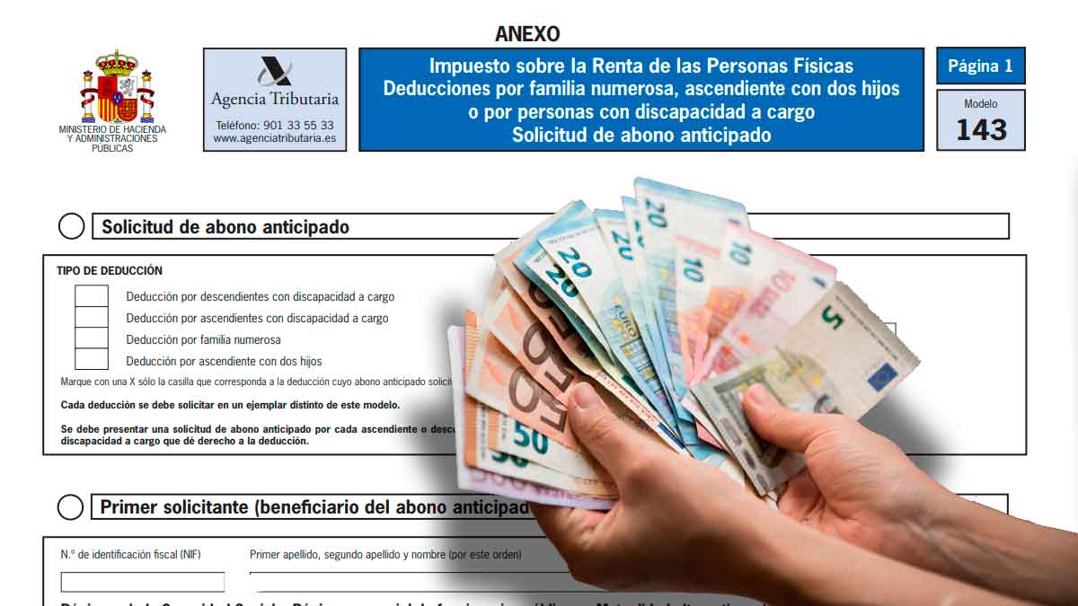 El Estado concede una ayuda familiar que se gestiona a través de Hacienda: cuantías y formulario de solicitud.
