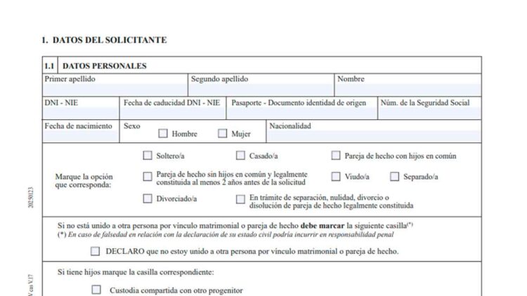 Cómo solicitar la ayuda del Estado de hasta 115 euros al mes por hijo a cargo: requisitos para ser beneficiario.