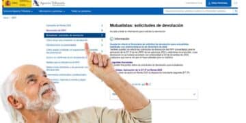 La Agencia Tributaria puso en marzo a disposición de los mutualistas un formulario online para faciltiarles el proceso de devolución.