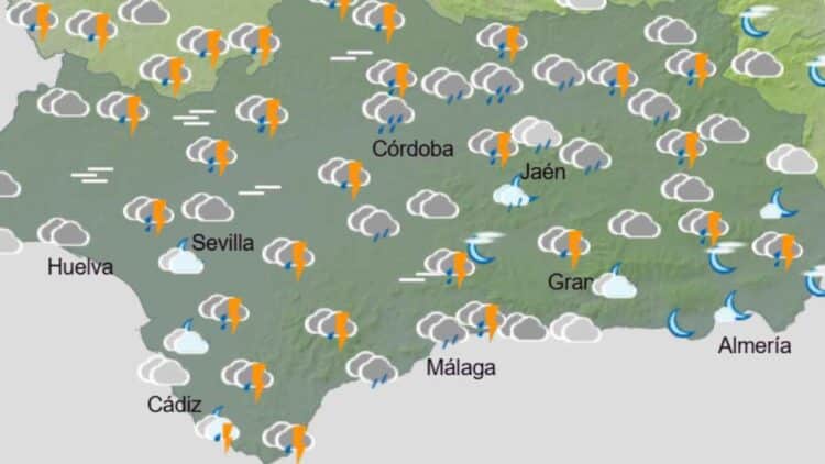 El tiempo AEMET (Agencia Estatal de Meteorología) Andalucía