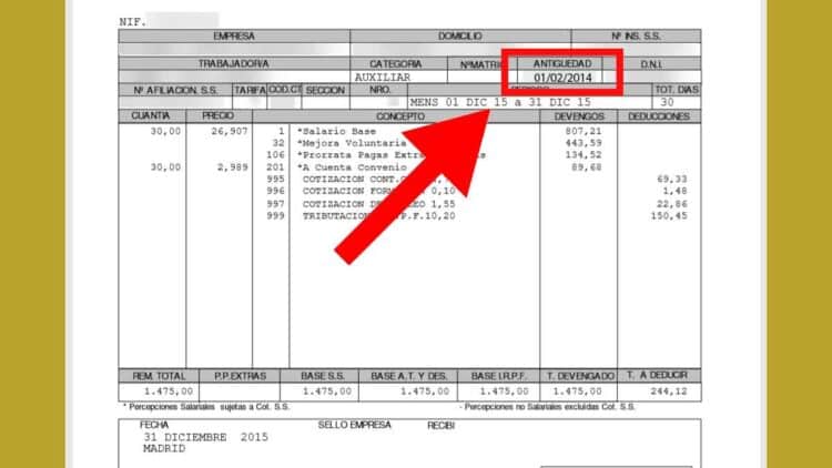 Verifica que sea correcto este concepto de tu nómina para comprobar que recibes el salario que verdaderamente te corresponde.