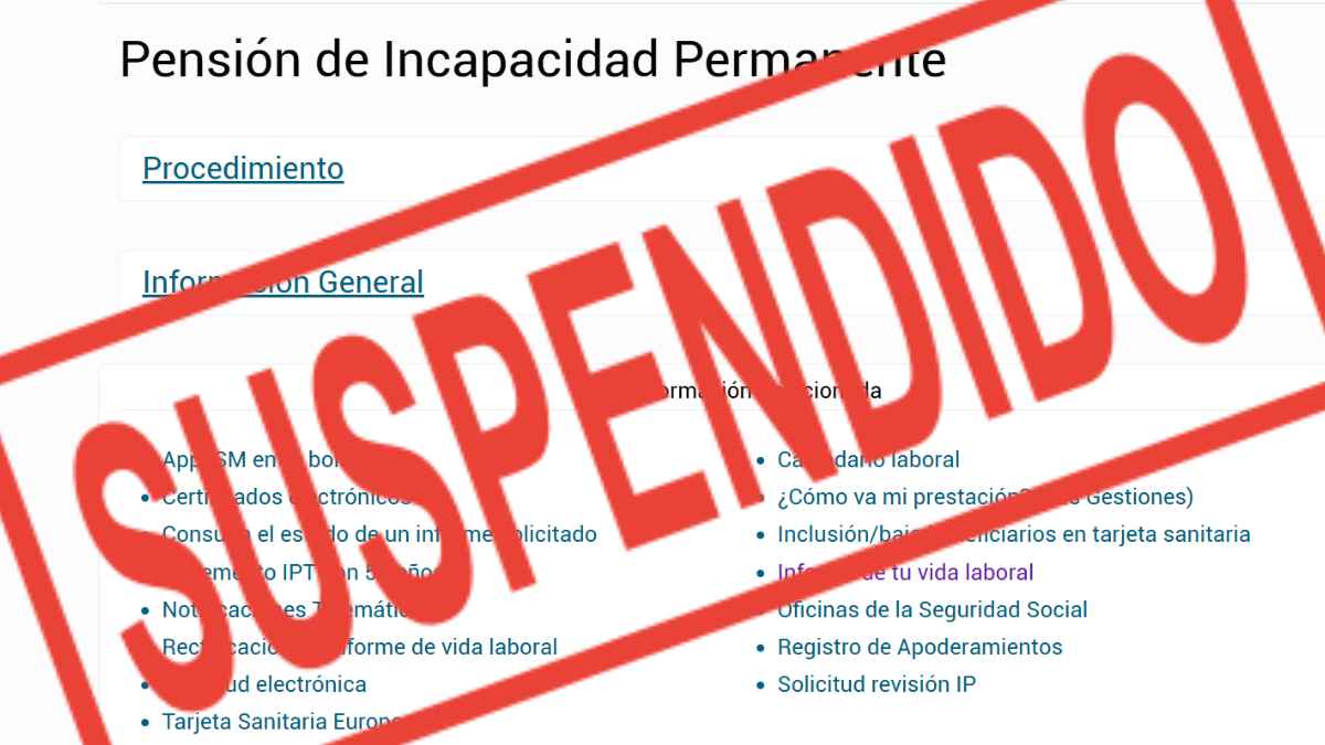 Seguridad Social incapacidad permanente