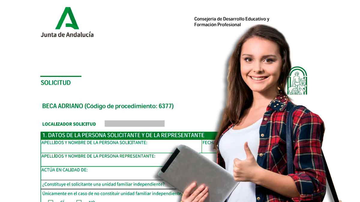 La Junta de Andalucía abre el plazo de solicitud de la Beca Adriano, para el curso académico 2024/2025: hasta el 27 de febrero.