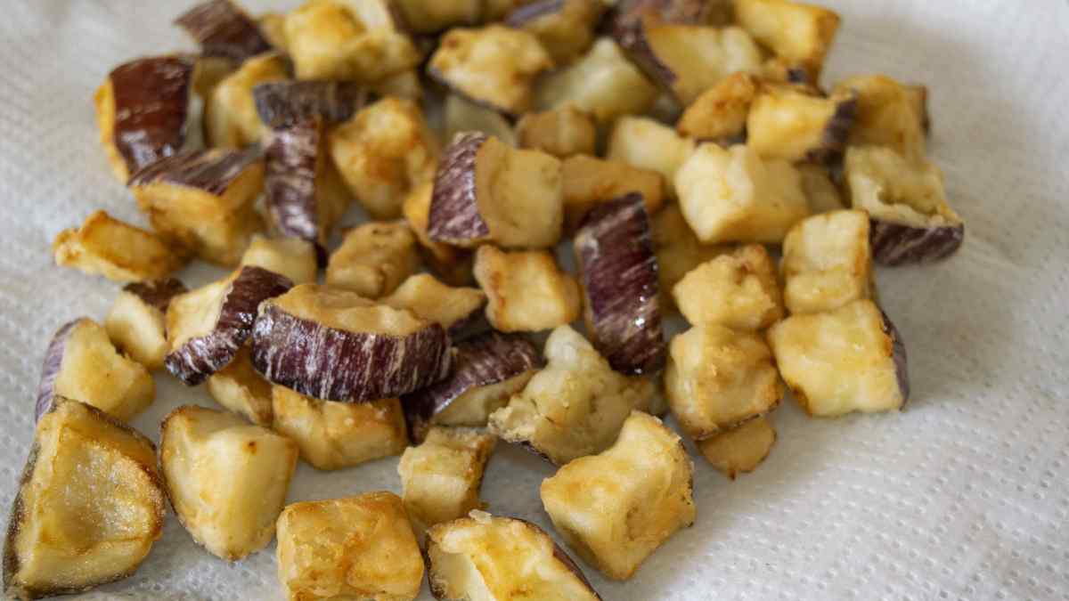 Cómo preparar berenjenas fritas con miel