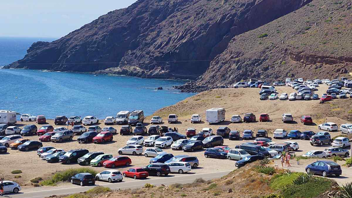 A partir de junio se limitará el acceso a los vehículos a las playas de Cabo de Gata.