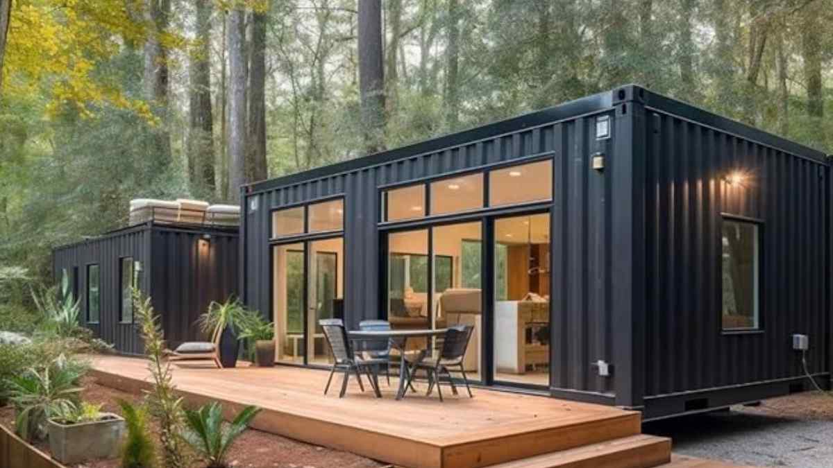 Puedes encontrar esta casa prefabricada de lujo en Amazon.