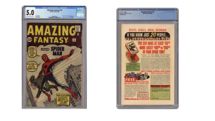 Un cómic de Spider-Man se vende en eBay por casi 50.000 euros.