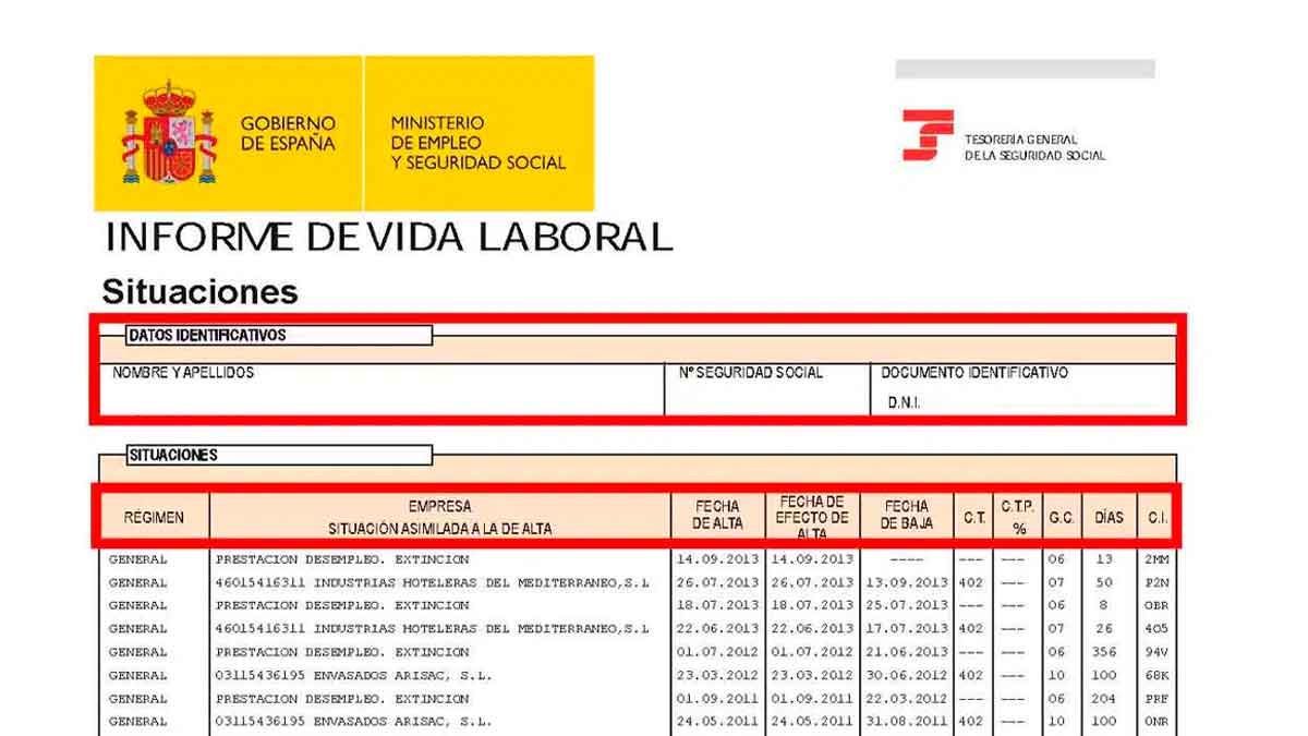 Sigue estos sencillos pasos para solicitar de forma gratuita el informe de vida laboral a la Tesorería General de la Seguridad Social (TGSS).