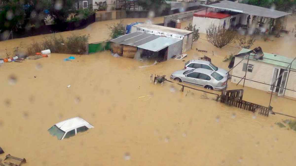 La Junta de Andalucía activa la alerta por grave riesgo de inundaciones en numerosas comarcas de la región: AEMET activa la alerta naranja.