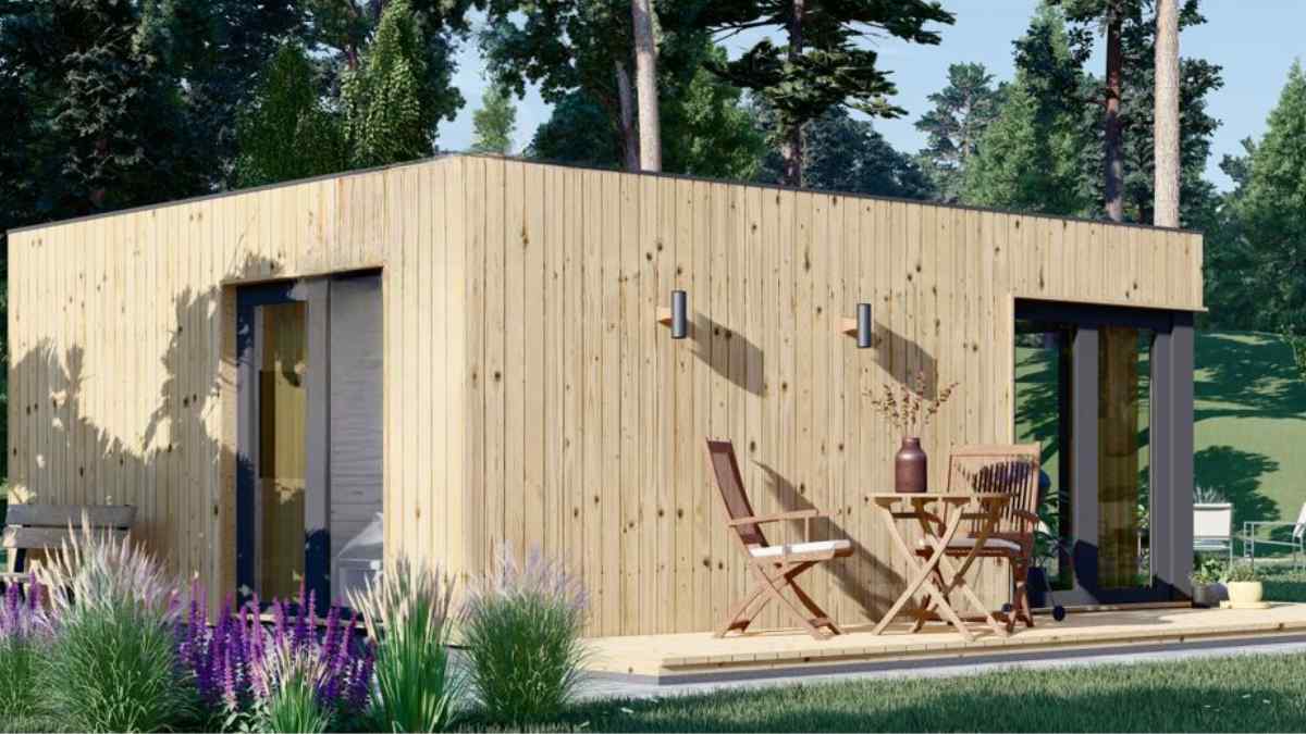 La casa prefabricada de estilo contemporánea está a la venta por menos de 11.000 euros.