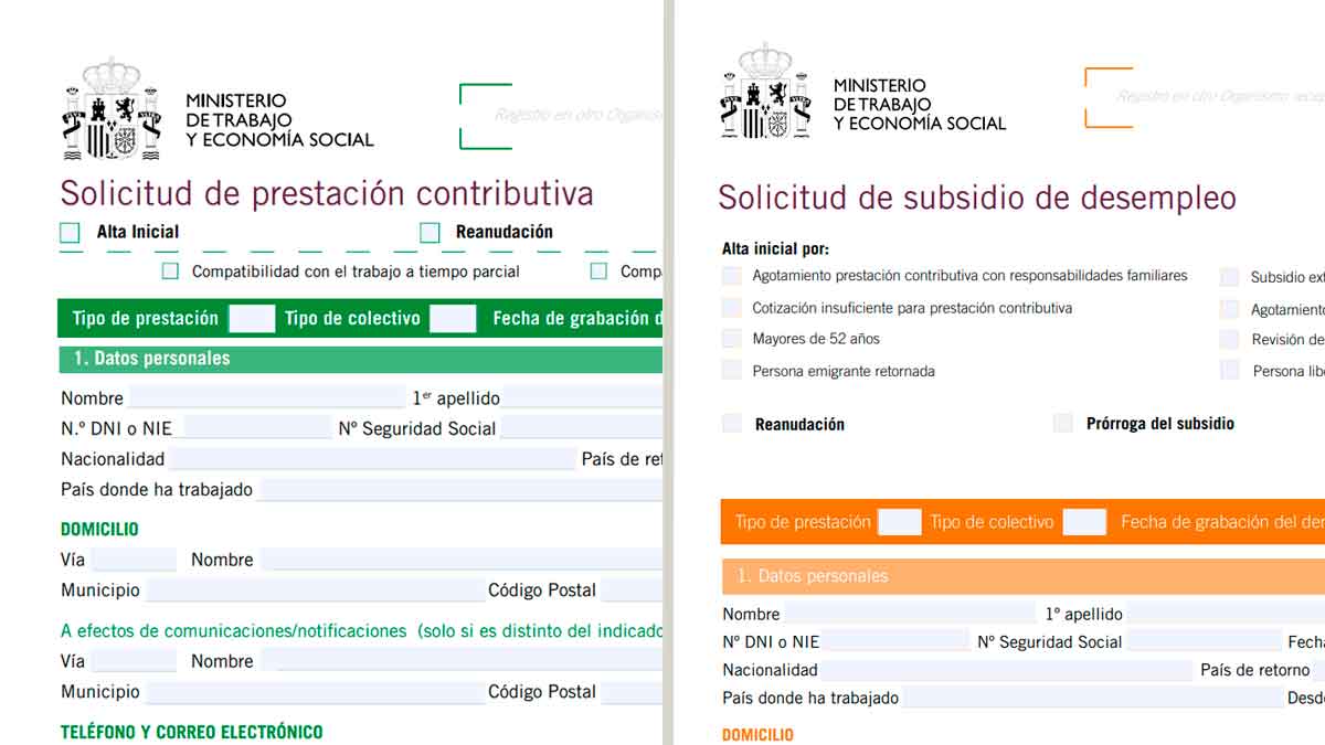 El SEPE explica las diferencia que hay entre cobrar el paro o un subsidio por desempleo: requisitos, duración y cuantías.
