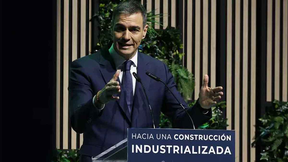 El presidente del Gobierno ha anunciado una inversión de 1.300 millones de euros para el proyecto de vivienda PERTE.