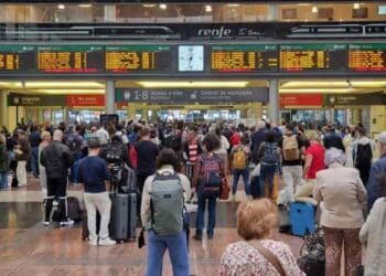 Un sabotaje en la línea del AVE provocó el caos en los destinos andaluces.