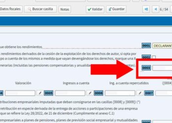 Casilla 0003 resaltada en Renta Web, paso clave para deducir hasta 4.000 euros en el IRPF de pensionistas mutualistas