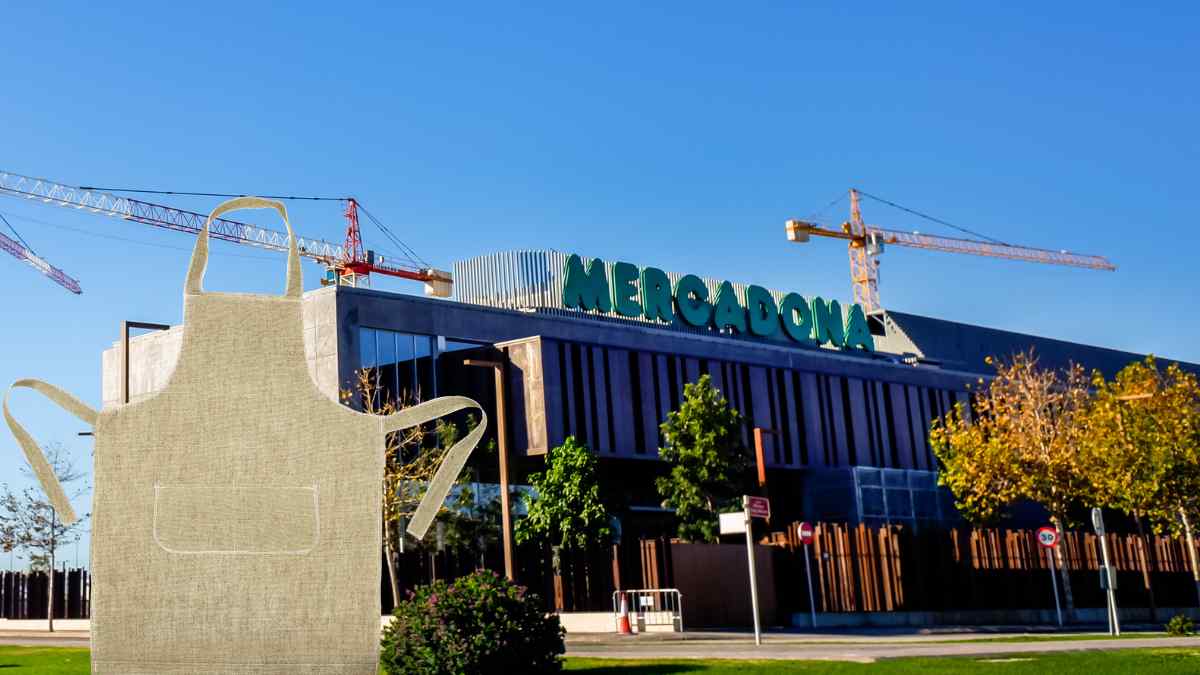 Un trabajador de Mercadona fue despedido al no llevar un delantal metálico.