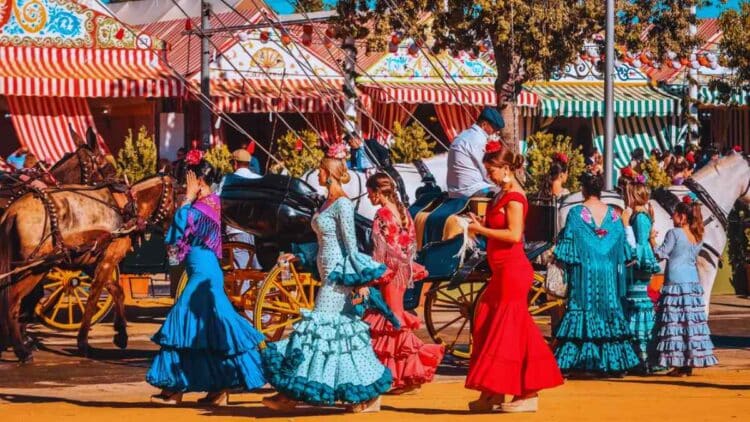 Graves multas por realizar esta acción en la feria de Abril.