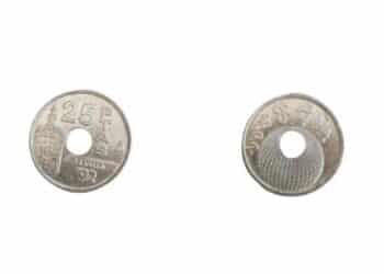 Una moneda de la Expo puede alcanzar grandes cifras en el mercado numismático