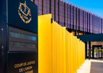 Fachada del Tribunal de Justicia de la Unión Europea en Luxemburgo, centro del fallo que cuestiona el complemento de brecha de género