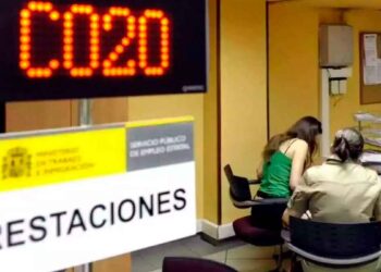 Oficina del SEPE gestionando subsidios y prestaciones por desempleo