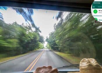 Un trabajador se grabó conduciendo a 175 km/h con un vehículo de su empresa.
