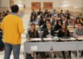 Alumnos en una clase dela UJA.