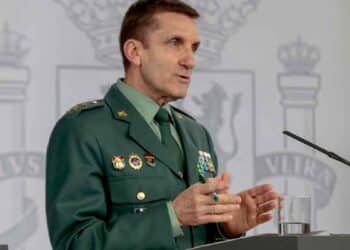 Portavoz de la Guardia Civil alerta sobre el método de la siembra durante una rueda de prensa oficial