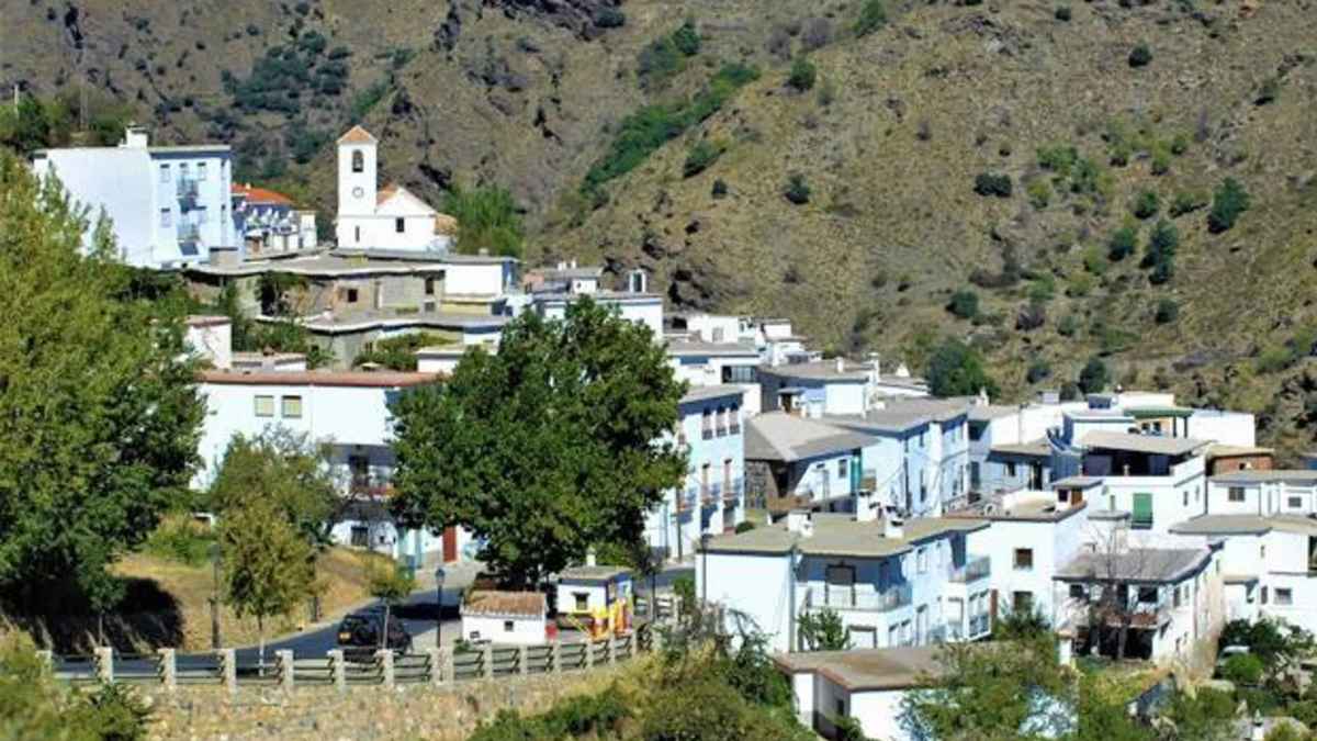 Vistas aéreas de Yegen.